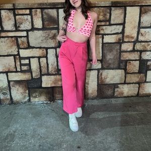 🩷PINK WIDE LEG PANT🩷